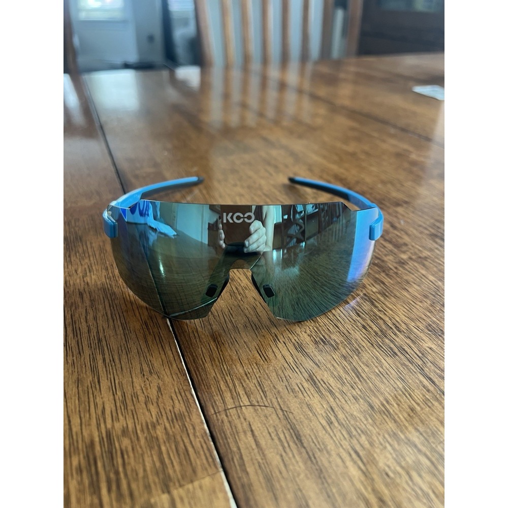 KOO Supernova Blue Matt/Turquoise Sport Sunglasses (OEY00007-910) - Picture 2 of 8